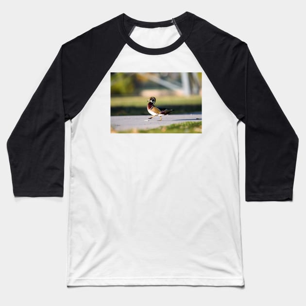 Cross the Road Baseball T-Shirt by gdb2